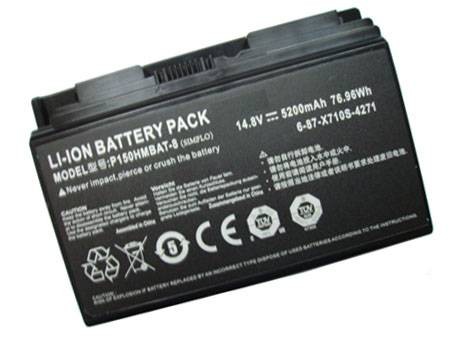 Compatible laptop battery CLEVO  for P150SM 