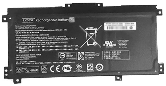 Compatible laptop battery HP  for Envy-X360-15-BP108CA 