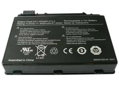 Compatible laptop battery HASEE  for F3400 