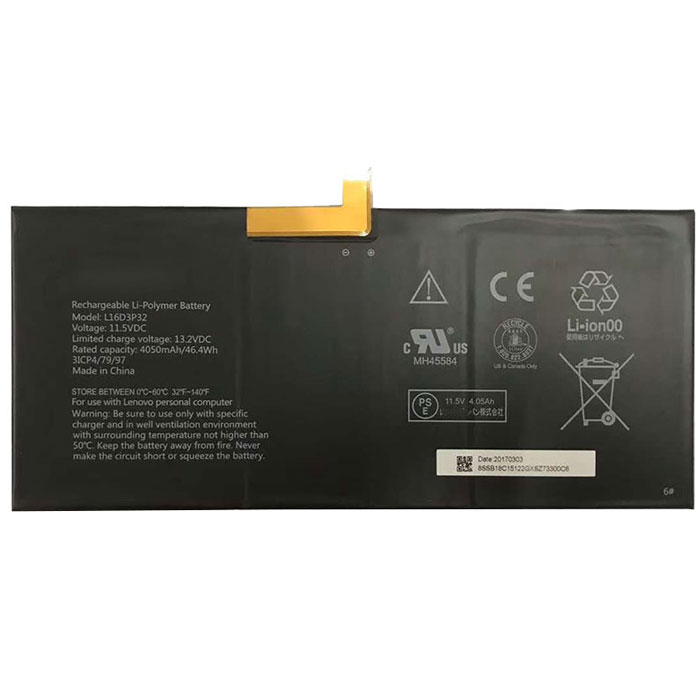 Compatible laptop battery Lenovo  for 3ICP4/79/97 
