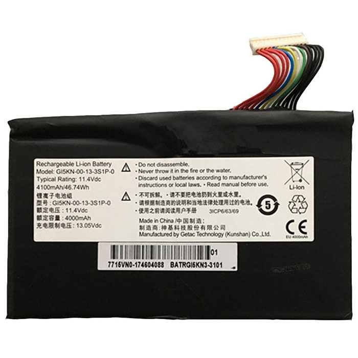 Compatible laptop battery MACHENIKE  for T90-Ti3C 