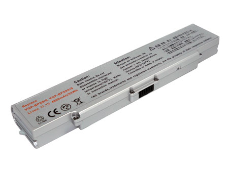 Compatible laptop battery sony  for VAIO VGN-CR120E/W 
