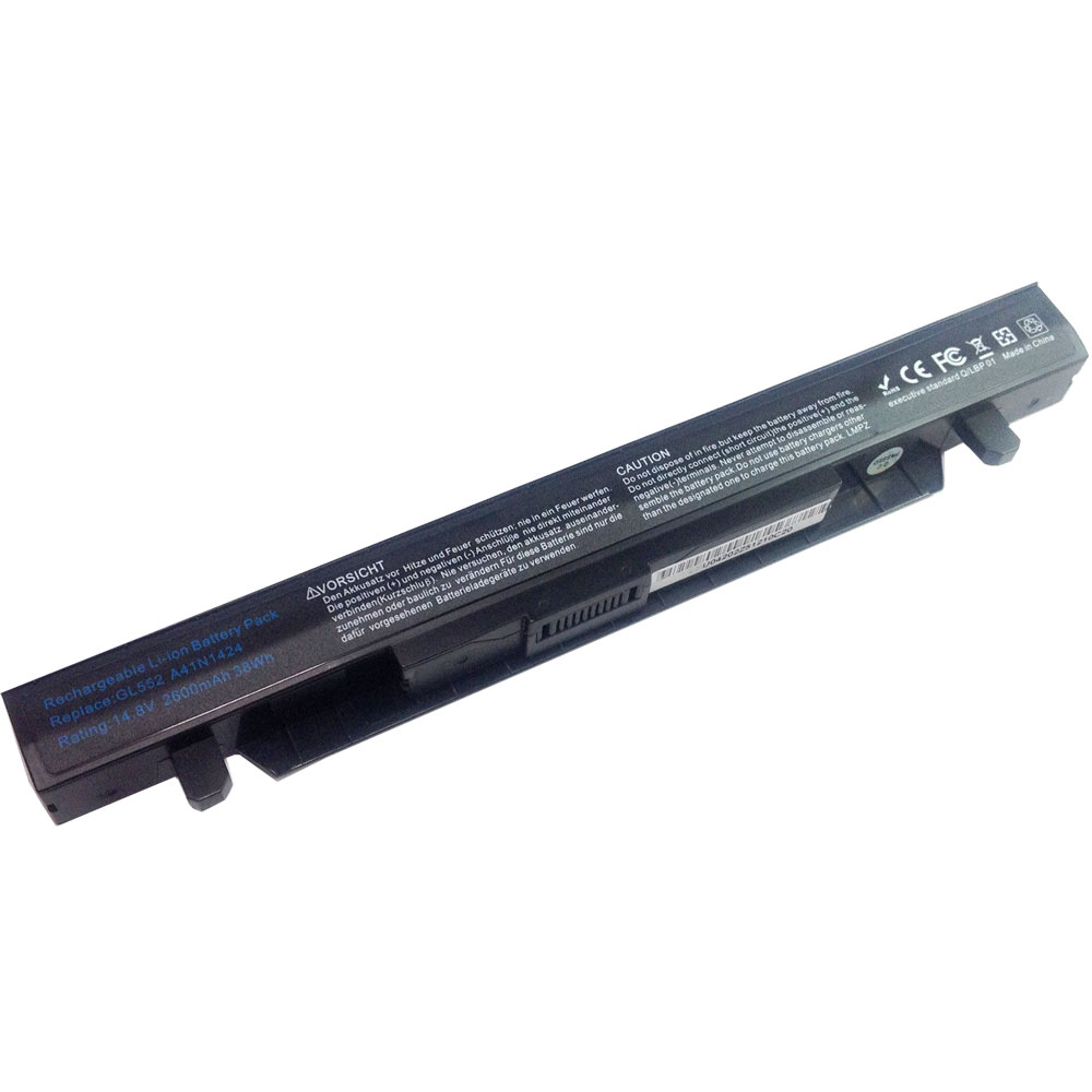Compatible laptop battery ASUS  for A41N1424 