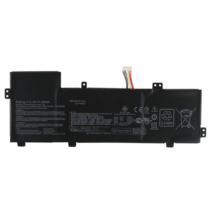 Compatible laptop battery asus  for B31N1534 