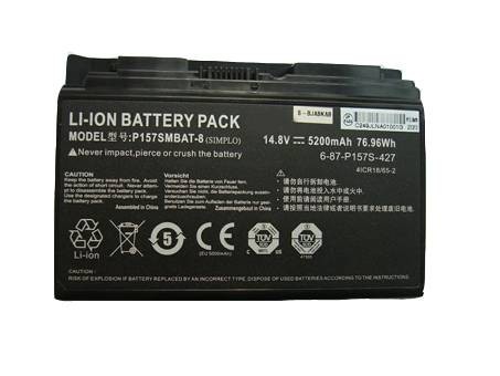 Compatible laptop battery CLEVO  for 6-87-P157S-4273 