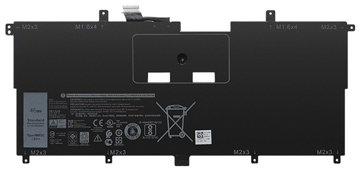 Compatible laptop battery Dell  for XPS-13-9365-D1805TS 
