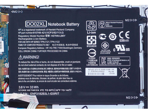 Compatible laptop battery hp  for DO02XL 