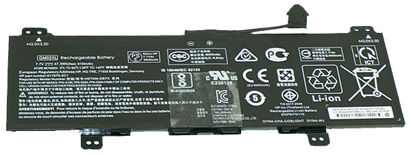 Compatible laptop battery hp  for 917725-855 