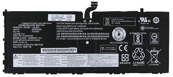 Compatible laptop battery LENOVO  for ThinkPad-X1-Tablet-GEN-3 