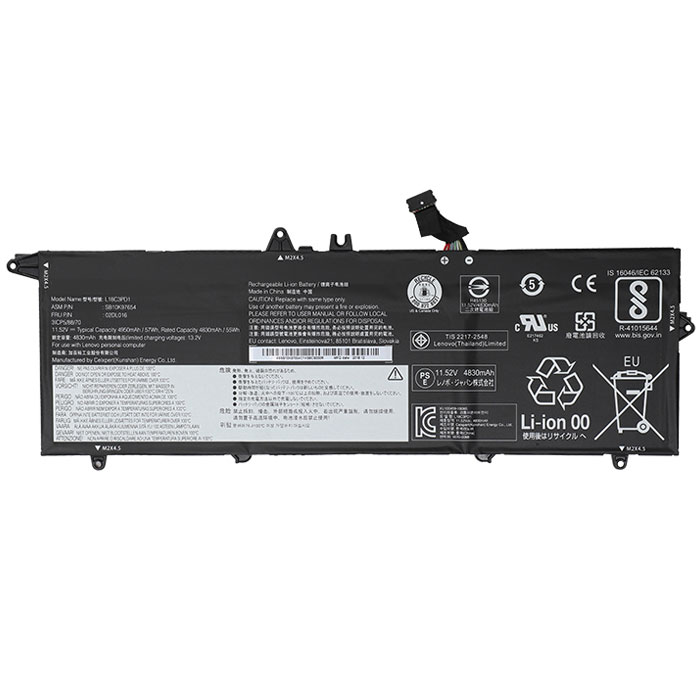 Compatible laptop battery LENOVO  for L18L3PD1 