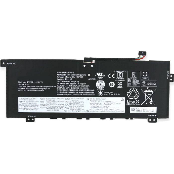 Compatible laptop battery lenovo  for 5B10W67185 
