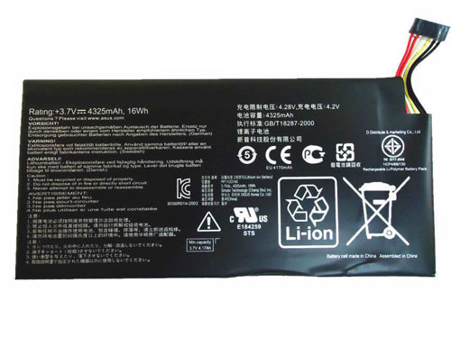 Compatible laptop battery asus  for C11-ME370T 